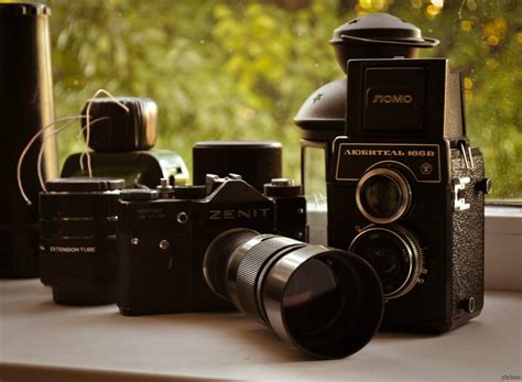 Мои фотоаппараты. Было когда-то хобби. | Пикабу