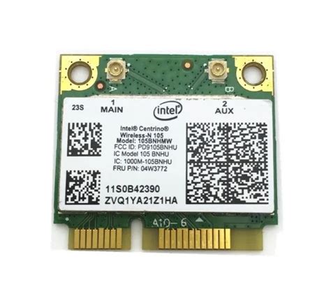 Tarjeta Bnhmw Para Ibm Lenovo W Intel Inal Mbrica N Wifi