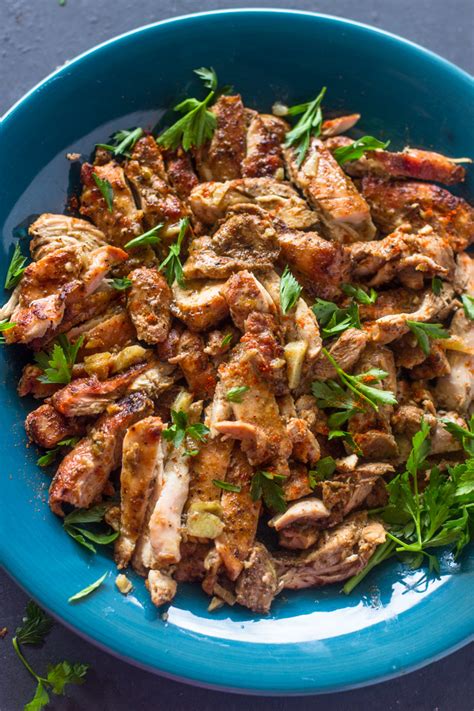 Easy Oven Roasted Chicken Shawarma Gimme Delicious