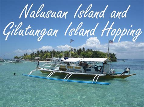 Nalusuan Island Hopping Tour Cebu Travel Agency