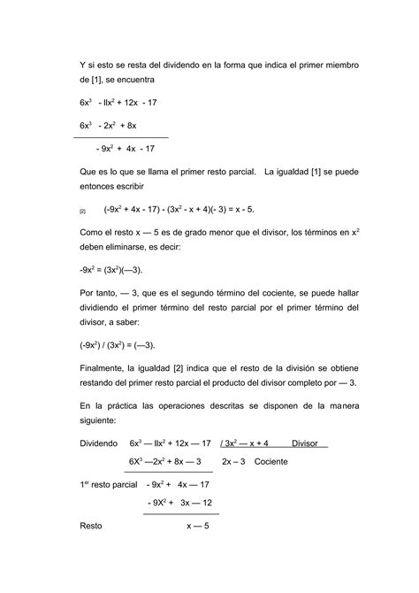 Multiplicacion Y Division De Monomios Y Polinomios Pdf