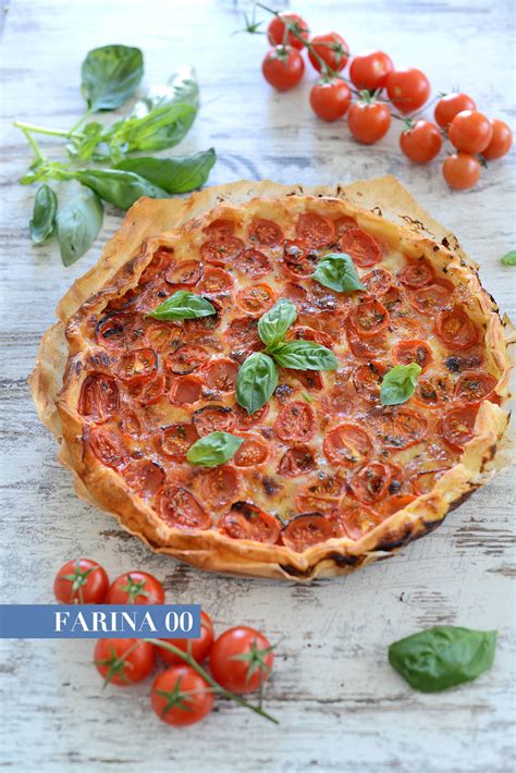 Torta Salata Pomodori E Mozzarella Farina