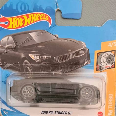 Embalagem Danificada Hot Wheels Turbo 2019 Kia Stinger GT Universo Hot Wheels