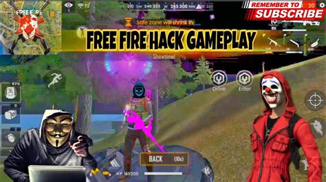 FREE FIRE HACK GAMEPLAY YouTube