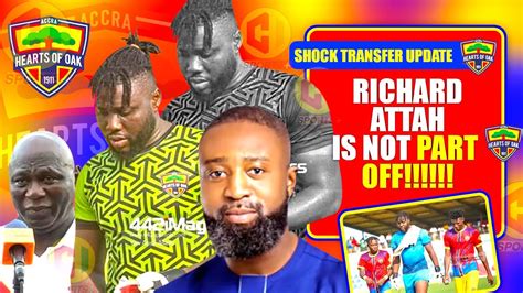 HEARTS SHOCK FILASRICHARD ATTAH IS NOT PART OF COACH OUATTARA