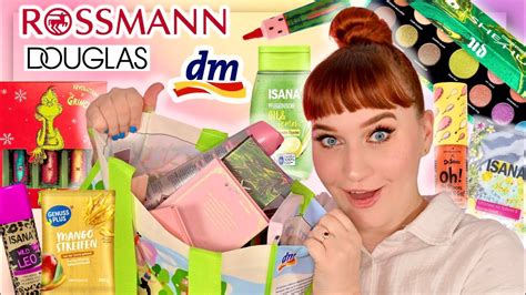 Beauty Drogerie Haul Februar Rossmann Dm Douglas Revolution