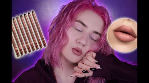 NATASHA DENONA I Need A Nude Lip Crayon Люксовый Карандаш Для Губ Обзор свотчи YouTube