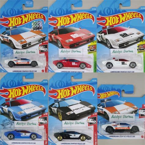Hotwheels Hot Wheels Lamborghini Country Police Pace Car Hw Exotics Safety Car 50 Grand Pix Th