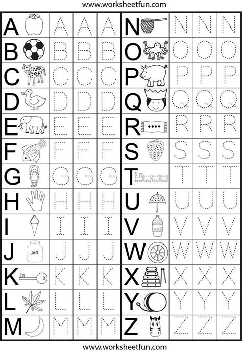 Printable Abc Worksheets – Letter Worksheets