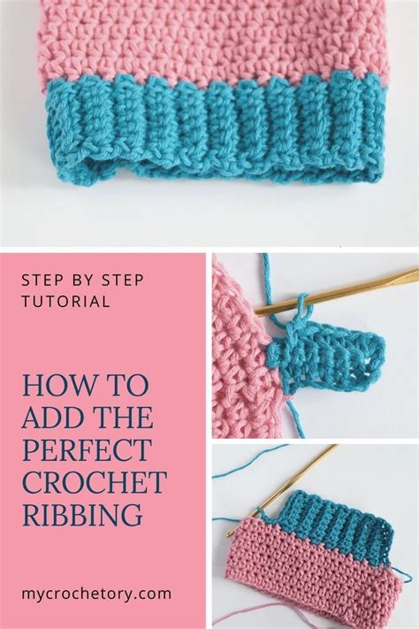 How To Crochet Ribbing Easy Tutorial With Project Ideas Mycrochetory Ribbed Crochet Crochet