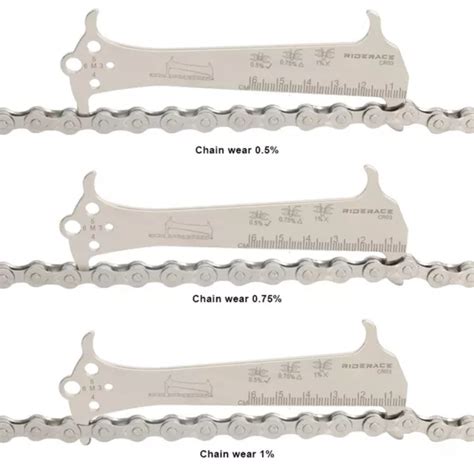 F R Mtb Fahrrad Kettenpr Flineal Reparaturwerkzeug Messger T Messlineal