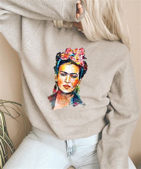 Frida Kahlo Frida Khalo Sweater Frida Kahlo Sweatshirt Etsy