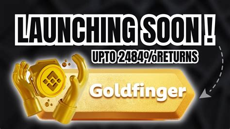 GOLDFINGER ROI DAPP Launching Soon Upto 2484 RETURNS YouTube