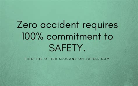 Zero Accidents Safety Poster