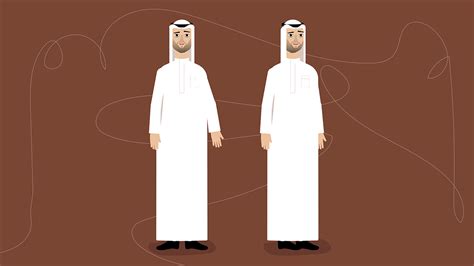 Saudi character design on Behance