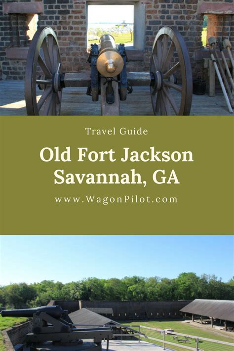 Tour Old Fort Jackson in Savannah, Georgia - Wagon Pilot Adventures