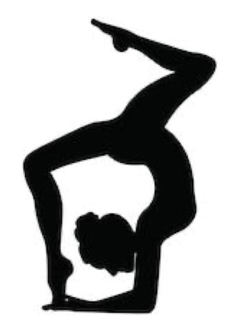 Turnen Body Drawing Acro Gymnastics Human Silhouette