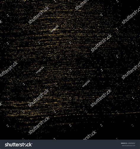 Gold Glitter Texture On Black Background Stock Vector (Royalty Free) 428089894 | Shutterstock