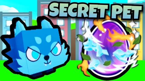 How To Get Secret Water Wolf Pet In Pet Simulator X Youtube