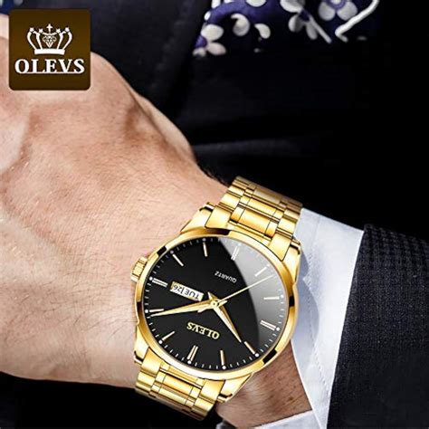 Ripley Reloj De Pulsera Olevs Qbz G Para Hombre En Dorado