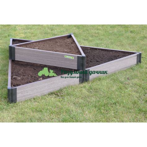 Грядки из ДПК (длина 1-10 м, ширина 0,65 м, высота 22 см) купить в ...