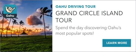 Oahu Grand Circle Island Tour Itinerary Shaka Guide