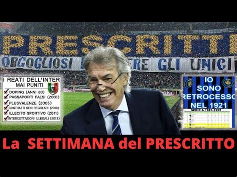 JUVENTUS SCANDALO MORATTI E Le INTERCETTAZIONI SHOCK Dell INTER La