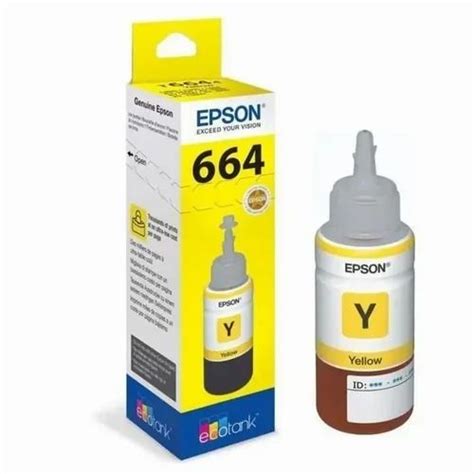 Epson Yellow Inkjet Printer Ink Box Packaging Size Ml At Best