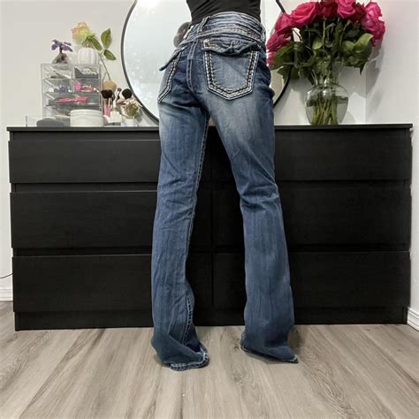 Miss Me Bootcut Jean Y2k Vintage Lowrise Miss Me Depop