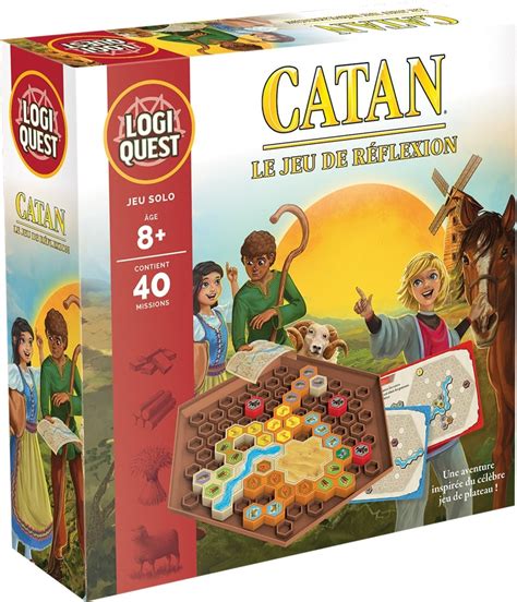 Logiquest Catan Jeux De Soci T Acheter Sur L Auberge Du Jeu Suisse