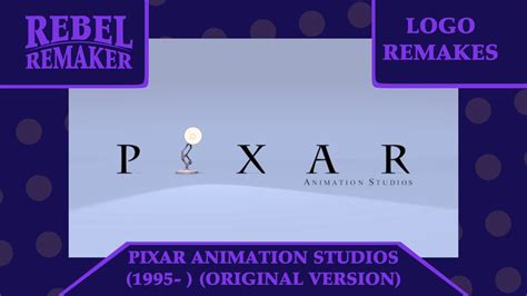 Logo Remakes Pixar Animation Studios 1995 YouTube