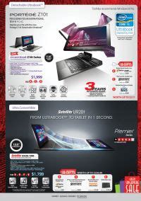 Toshiba Notebooks Page 5 Brochures From PC Show 2013 Singapore On