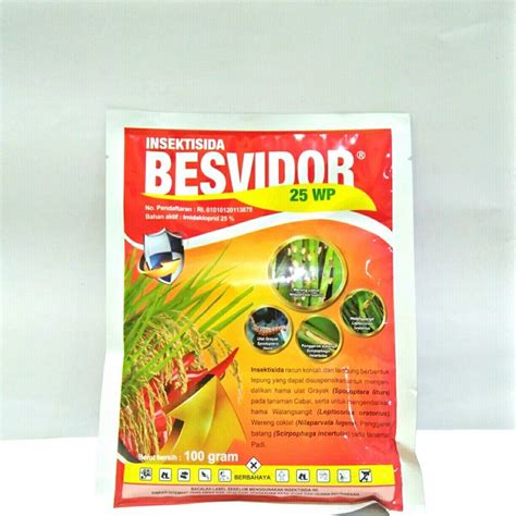 Jual Insektisida Besvidor Wp Gram Shopee Indonesia