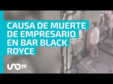 Revelan causa de muerte de empresario Iñigo Arenas Saiz en bar Black