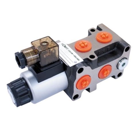 Flowfit 6 Way Hydraulic Solenoid Diverter 38 Diverter Valves Hydraulic Valves