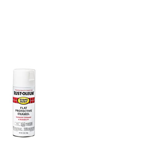 rust oleum white spray paint 4