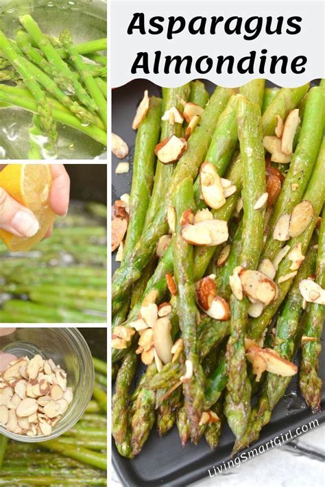 Asparagus Almondine - Living Smart Granola