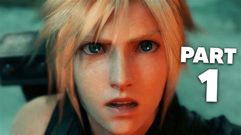 Final Fantasy 7 Remake Ps4 Gameplay Walkthrough Part 1 First Hour