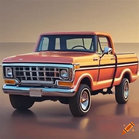 1975 Ford F150 Truck On Craiyon