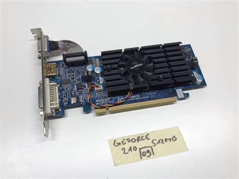 Gigabyte nVIDIA Geforce 210 512Mb DDR3 használt videokártya
