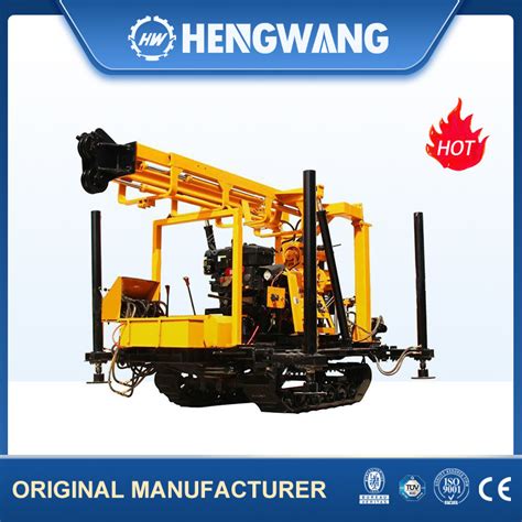 200m Portable Trailer Mounted Small Water Well Drilling Rig Hydraulic