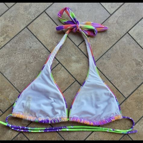 Victoria S Secret Swim Victoria Secret Sequined Bikini Top Size M Poshmark