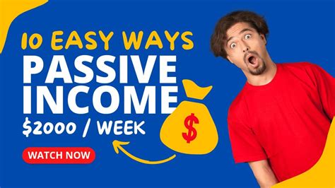 10 Easy Passive Income Ideas For Beginners Make Money While You Sleep