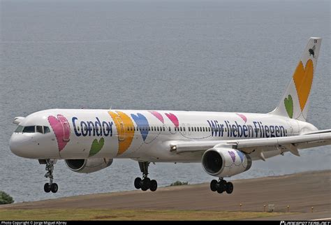 D ABON Condor Boeing 757 330 Photo By Jorge Miguel Abreu ID 021235