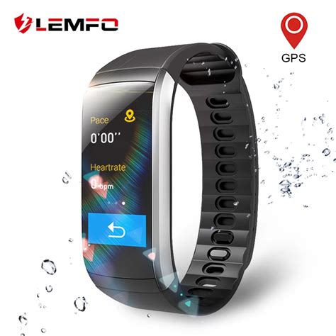 Aliexpress Buy Lemfo Kr Gps Bracelet Ip Waterproof Fitness