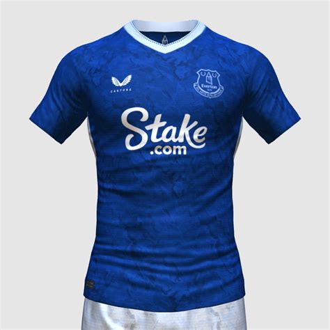 Everton X Castore Home Concept FIFA 23 Kit Creator Showcase