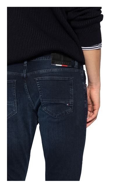 Tommy Hilfiger Jeans Bleecker Slim Fit In 1cs Iowa Blueblack