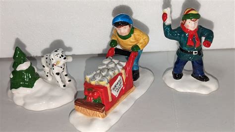 Dept 56 Original Snow Village Collection Early Morning Delivery 1992