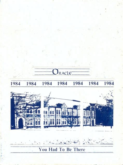 1984 yearbook from Burris Laboratory School from Muncie, Indiana for sale