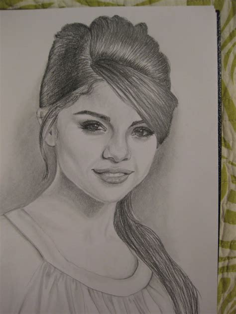 Pacific Pastime Selena Gomez Drawing